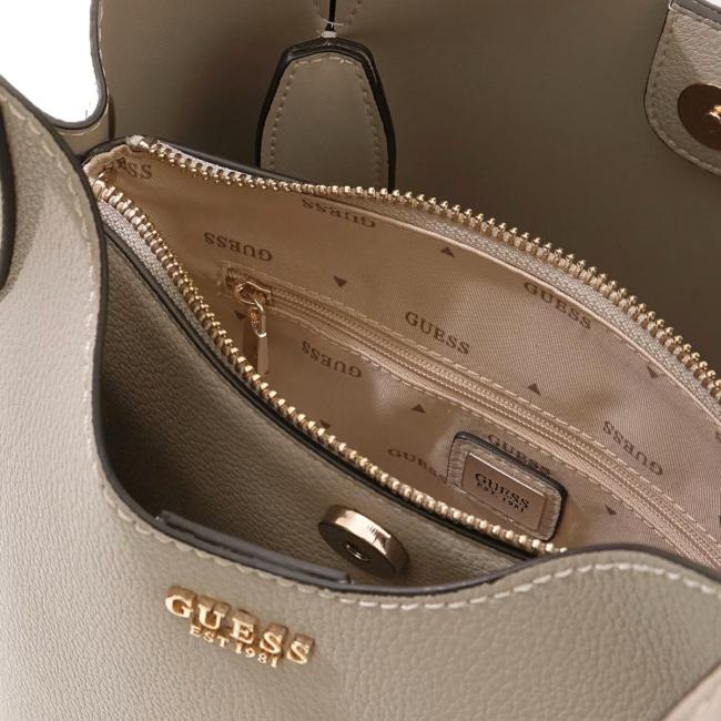 Guess Borsa a spalla Melody Light Taupe - 4