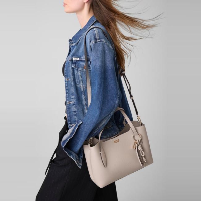 Guess Borsa a mano Melody Light Taupe - 7