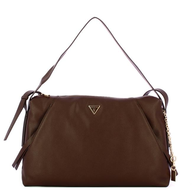 Guess Borsa a spalla Devon Large Brown - 1