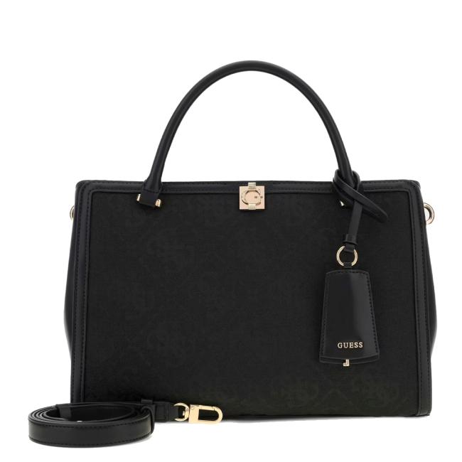 Guess Borsa a mano Audrey Black Logo - 3