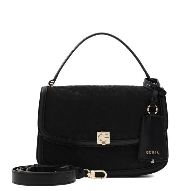 Guess Borsa a mano Audrey Black Logo - 3