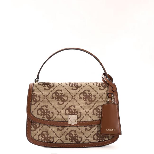 Guess Borsa a mano Audrey Latte Logo - 1
