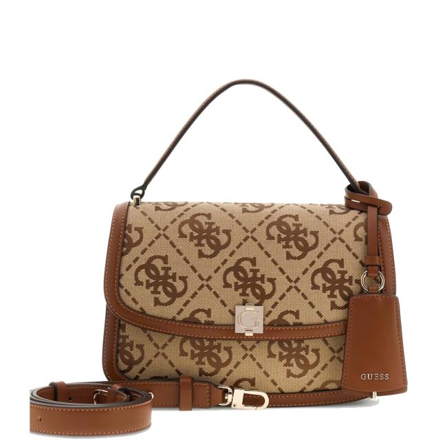 Guess Borsa a mano Audrey Latte Logo - 3
