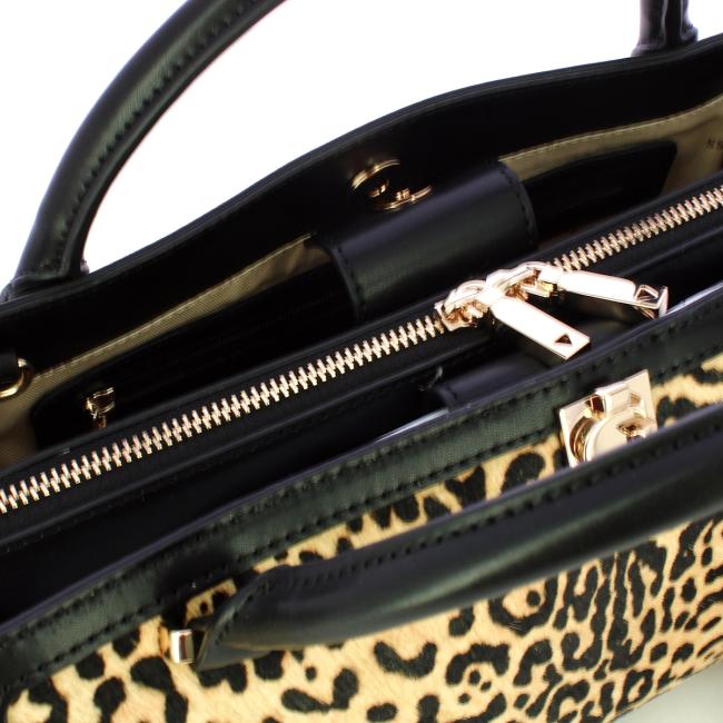 Guess Audrey borsa a mano small Leopard - 5
