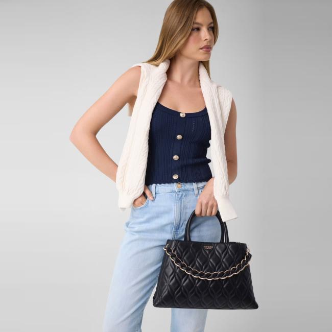 Guess Borsa a mano Maxine Black - 7