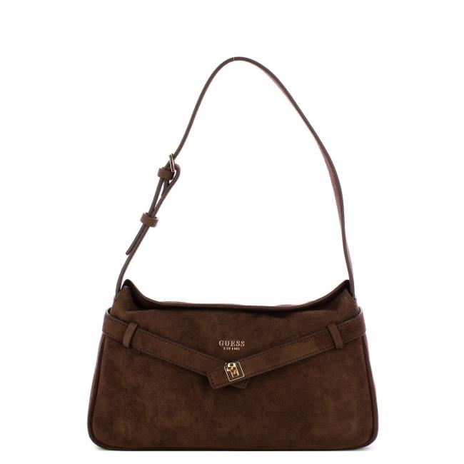 Guess Borsa a spalla Ella Espresso - 1