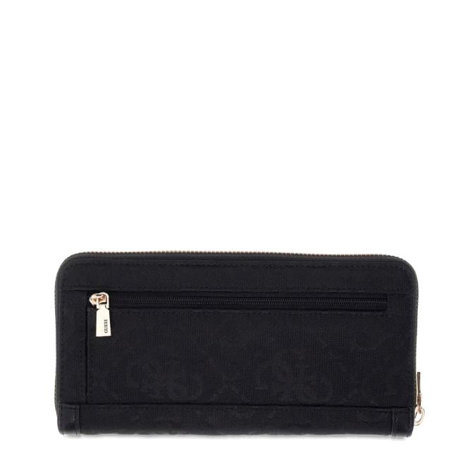 Guess Portafoglio Audrey Zip Around Black Logo - 2