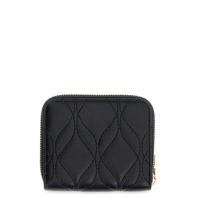 Guess Portafoglio Piccolo Maxine Zip Around Black - 2