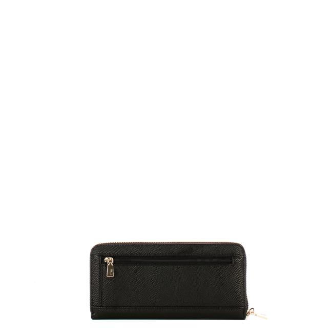 Guess Portafoglio Gilda Large Zip Around Black - 2