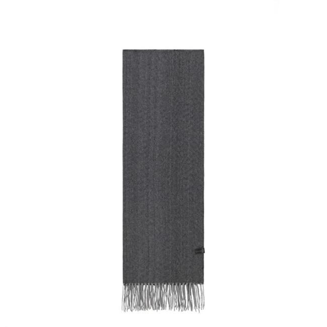 Guess Sciarpa Oslo jacquard 60x180 Black - 1