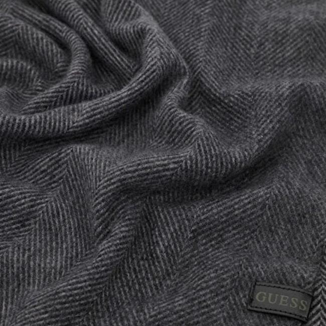 Guess Sciarpa Oslo jacquard 60x180 Black - 2