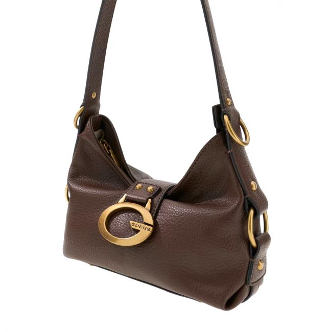 Guess Mini Borsa a spalla Camden Espresso - HWBB9308720 ESP - 4