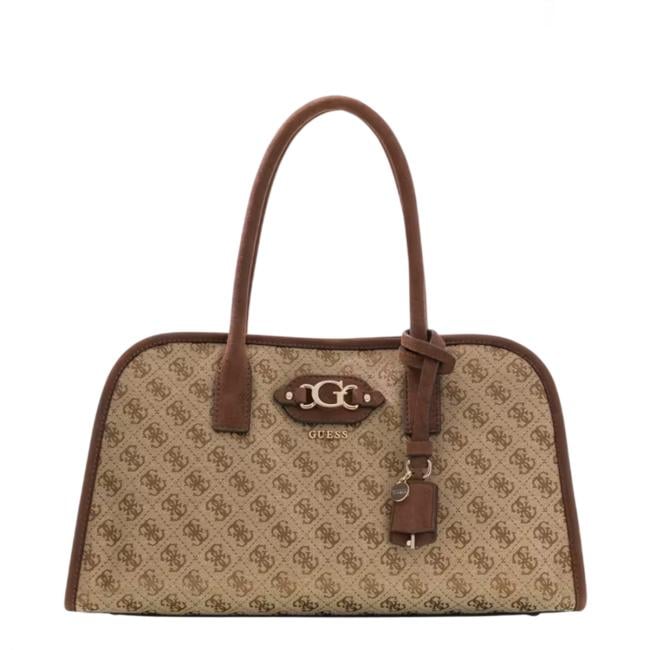 Guess Samantha bauletto Latte Logo Brown - HWJG2313060 LGW - 1