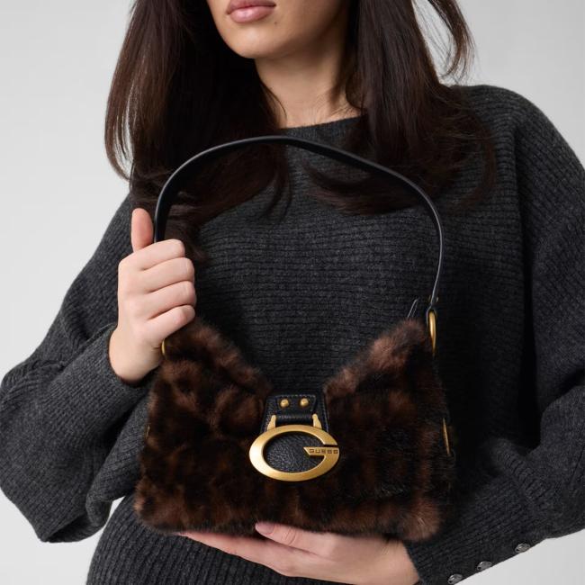 Guess Mini Borsa a spalla Camden Leopard - HWLB9308720 LEO - 3