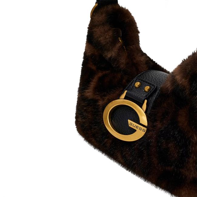 Guess Mini Borsa a spalla Camden Leopard - HWLB9308720 LEO - 6
