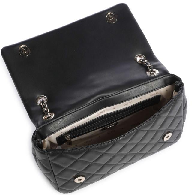 Guess Juliette tracolla convertibile Black - HWQG2456210 BLA - 4