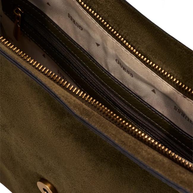 Guess Borsa a spalla Camden Olive - 5