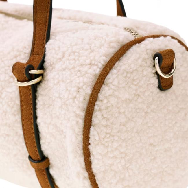 Guess Bauletto Taylor mini Off White Cognac - HWTG2325760 OFC - 7