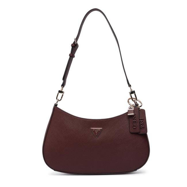 Guess Sottospalla Noelle II in saffiano Burgundy - 1