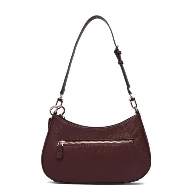 Guess Sottospalla Noelle II in saffiano Burgundy - 3