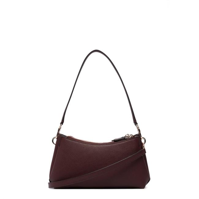 Guess Mini Borsa a spalla Noelle II Burgundy - HWZG9672730 BUR - 4