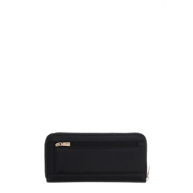 Guess Portafoglio Melody Large  zip around Black - 2