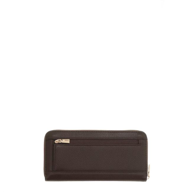 Guess Portafoglio Melody Large  zip around Brown - 2