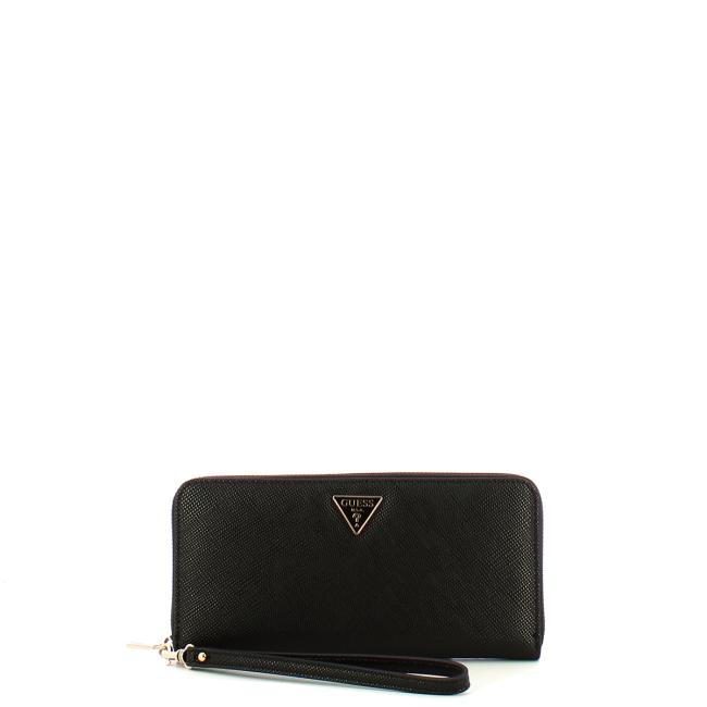 Guess Portafoglio Danielle Large zip around Black - 1