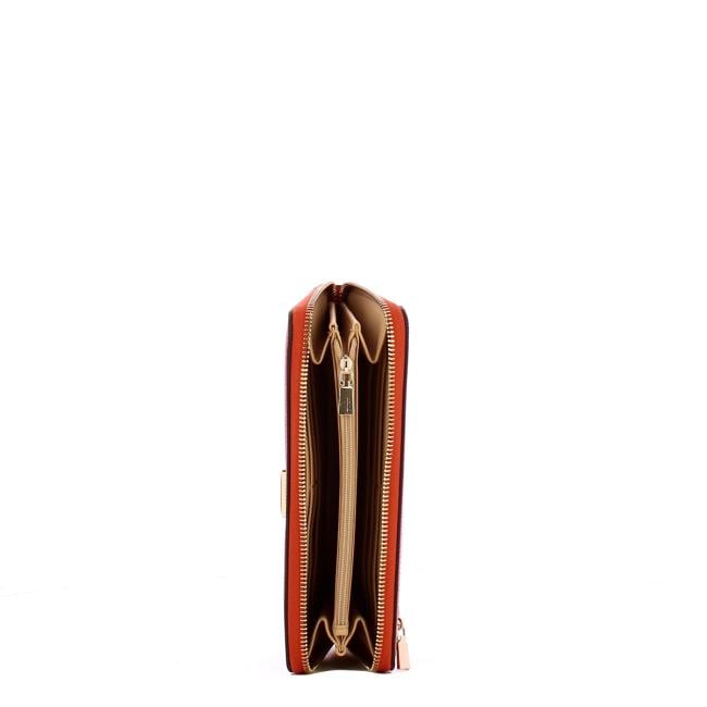 Guess Portafoglio Danielle Large zip around Ginger - 3