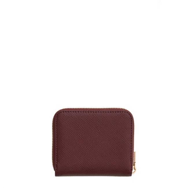 Guess Portafoglio Laurel II piccolo zip around Burgundy - 2