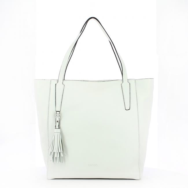 Iuntoo Shopper in pelle Armonia Bianco - 