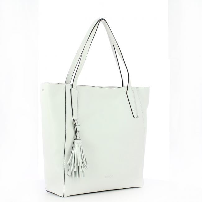 Iuntoo Shopper in pelle Armonia Bianco - 
