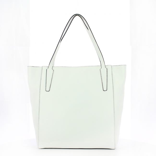 Iuntoo Shopper in pelle Armonia Bianco - 