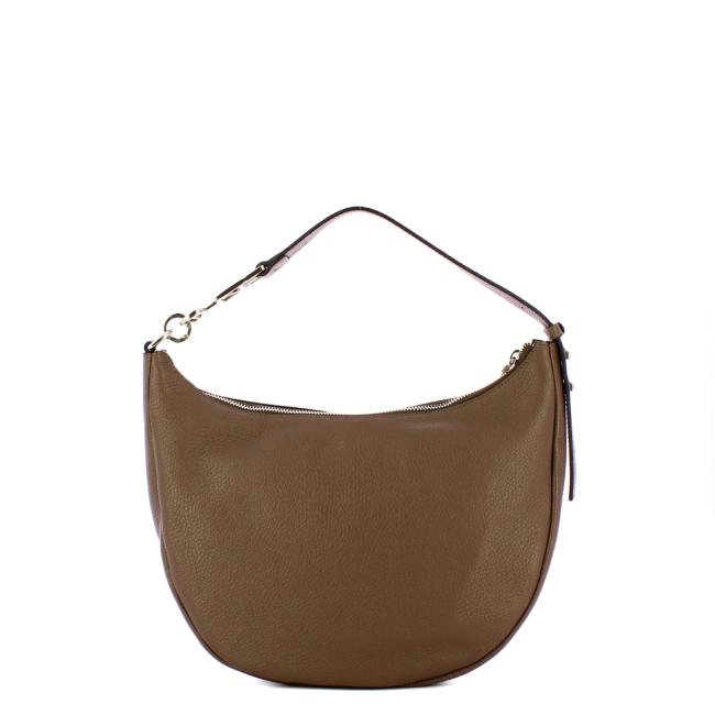Iuntoo New Hobo Bag Piccola in pelle Armonia Fango - 3