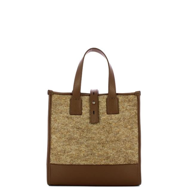 Iuntoo Shopper Piccola Caldo Essenziale Fango Lana Cotta Fango - 3