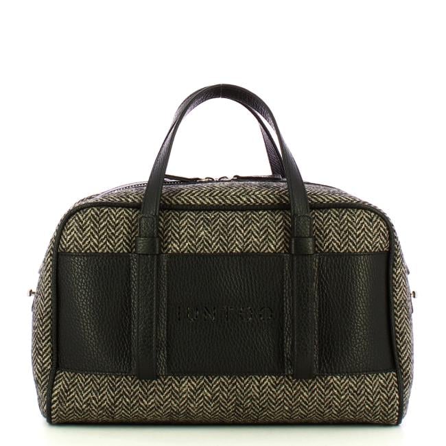 Iuntoo Bauletto Piccolo Spigato Nero - 1