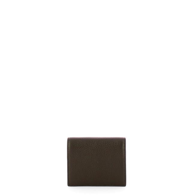 Iuntoo Portafoglio Piccolo Due Ante Armonia Cioccolato - 2