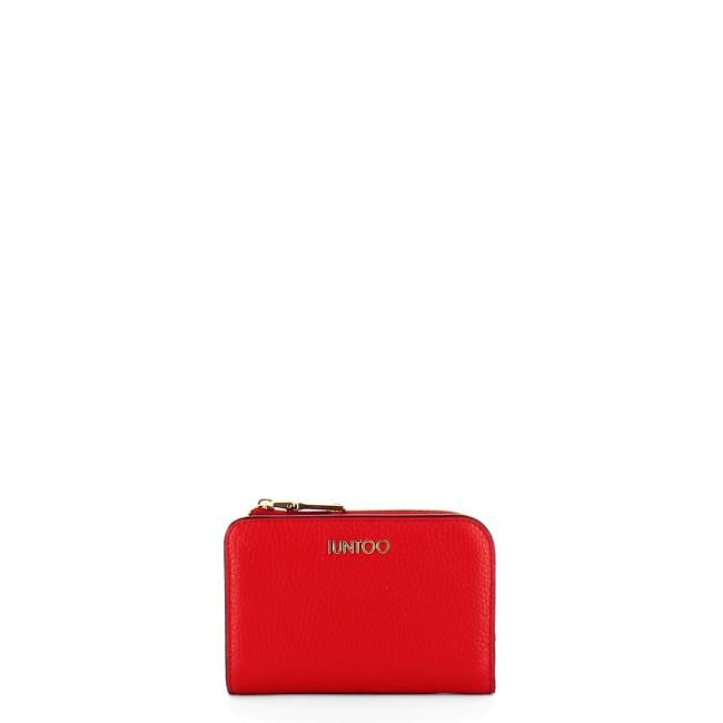 Iuntoo Portafoglio Medio con zip Armonia Rosso - 1