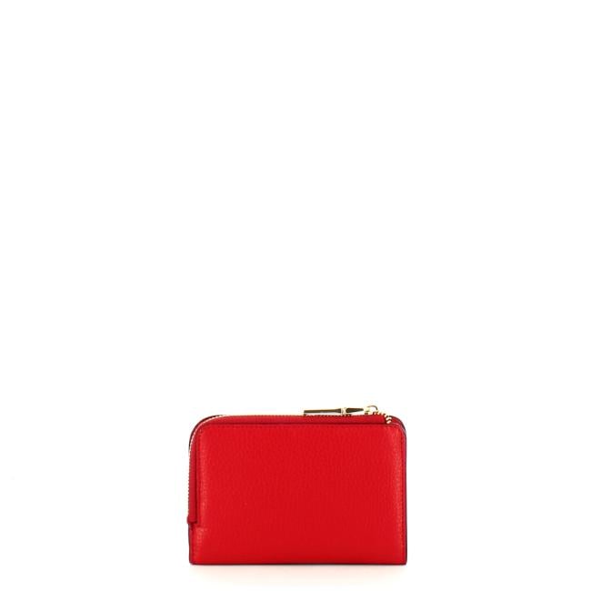 Iuntoo Portafoglio Medio con zip Armonia Rosso - 2