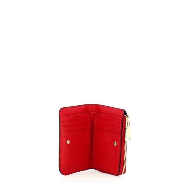 Iuntoo Portafoglio Medio con zip Armonia Rosso - 3