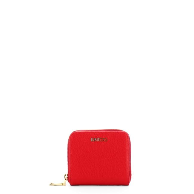 Iuntoo Portafoglio Piccolo con zip Armonia Rosso - 1