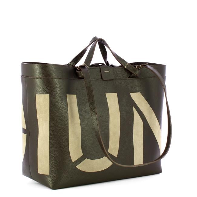 Iuntoo Shopping Sibilla Media Intarsio Cioccolato Taupe - 2