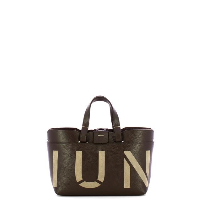 Iuntoo Shopping Sibilla Mini Intarsio Cioccolato Taupe - 1