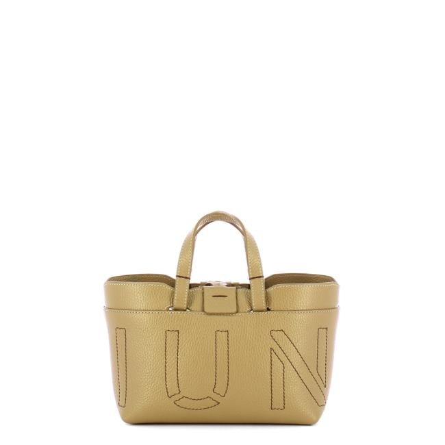 Iuntoo Shopping Sibilla Mini Impunture Grigio Fossile - 1