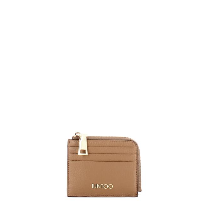 Iuntoo Armonia Portafoglio Zip Caramello - 1