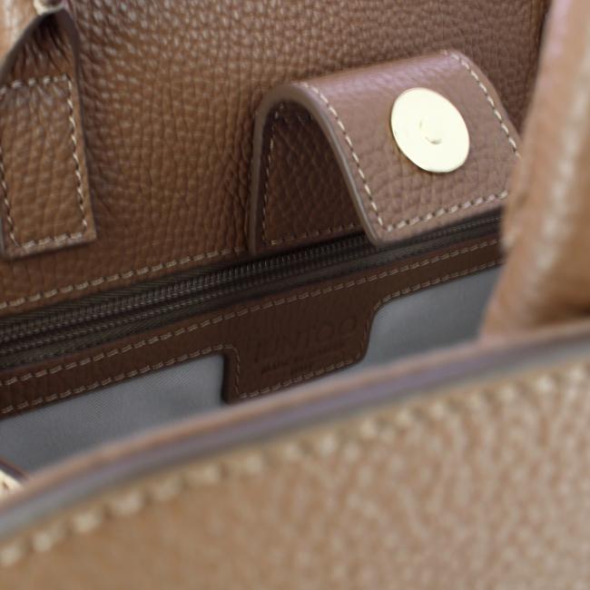 Iuntoo Borsa a mano Cluana grande Salted Caramel/Cipria - 5