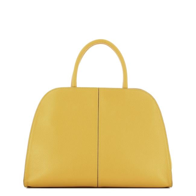 Iuntoo Borsa a mano Cluana grande Senape - 1