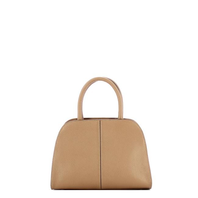 Iuntoo Borsa a mano Cluana piccola Salted Caramel/Cipria - 3