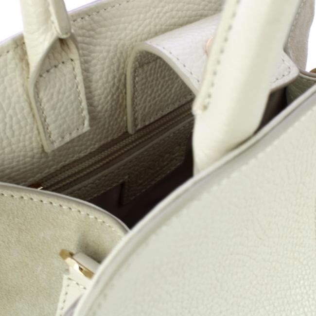 Iuntoo Borsa a mano Cluana piccola Latte/Vaniglia - 5