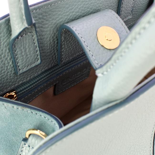 Iuntoo Borsa a mano Cluana piccola Sky/Denim - 5